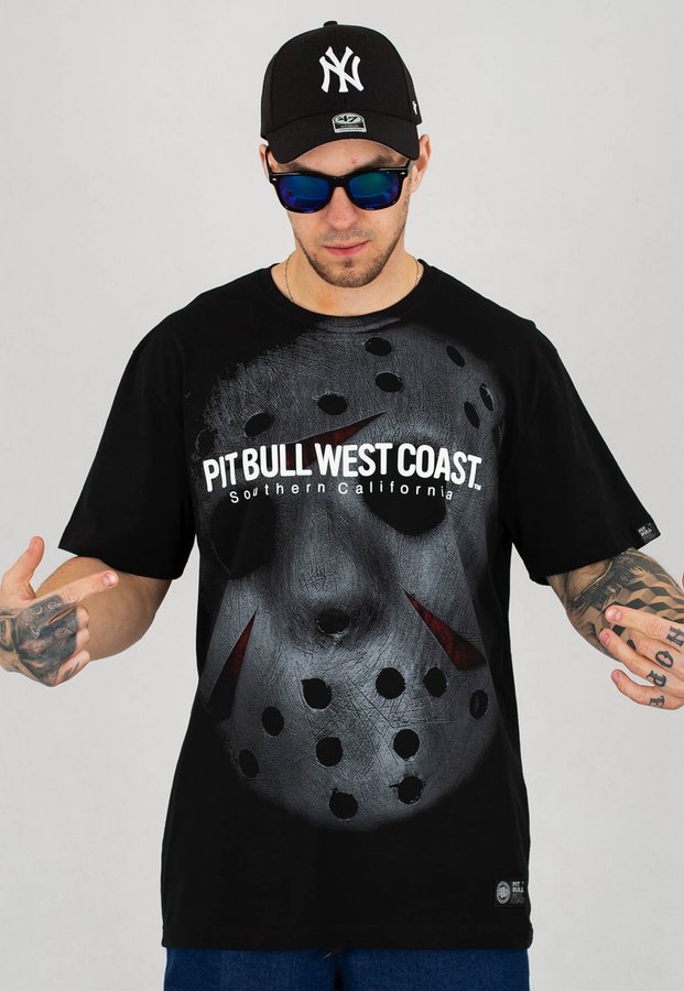 T-shirt Pit Bull Terror Mask II czarny