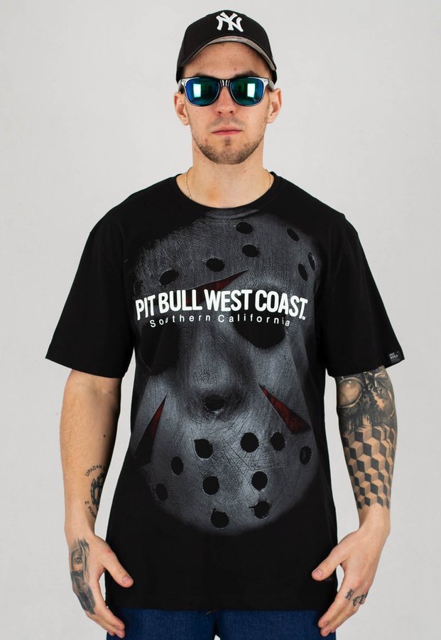 T-shirt Pit Bull Terror Mask II czarny