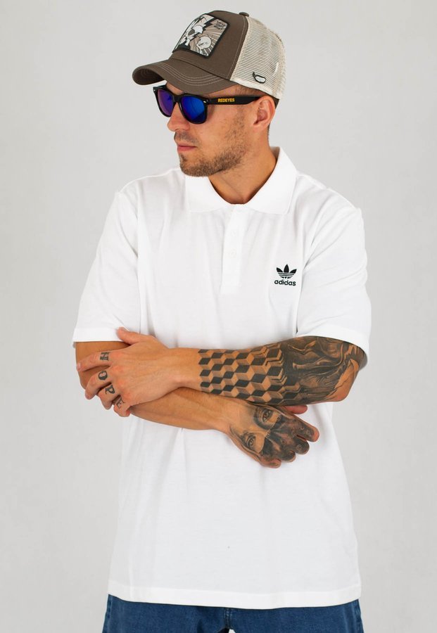T-shirt Polo Adidas Essential Polo GD2554 biały