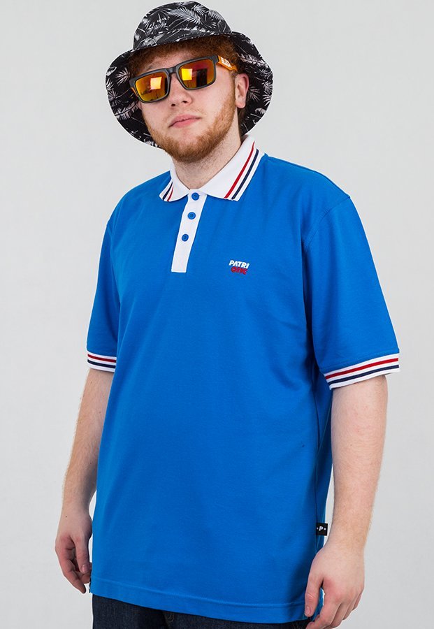T-shirt Polo Patriotic CLS niebieski