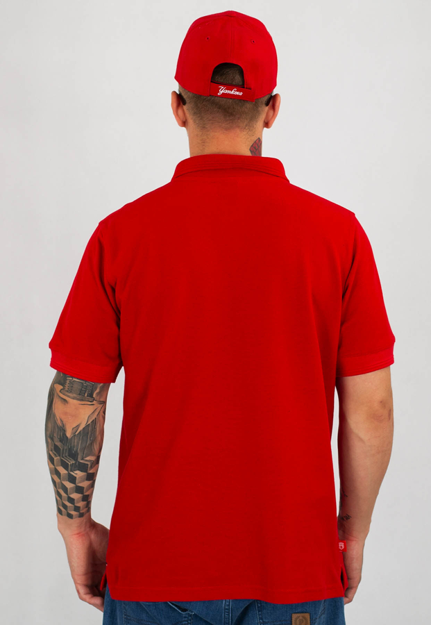 T-shirt Polo Street Autonomy Classic czerwony