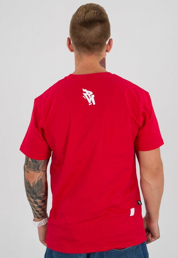T-shirt Polska Wersja Double czerwony