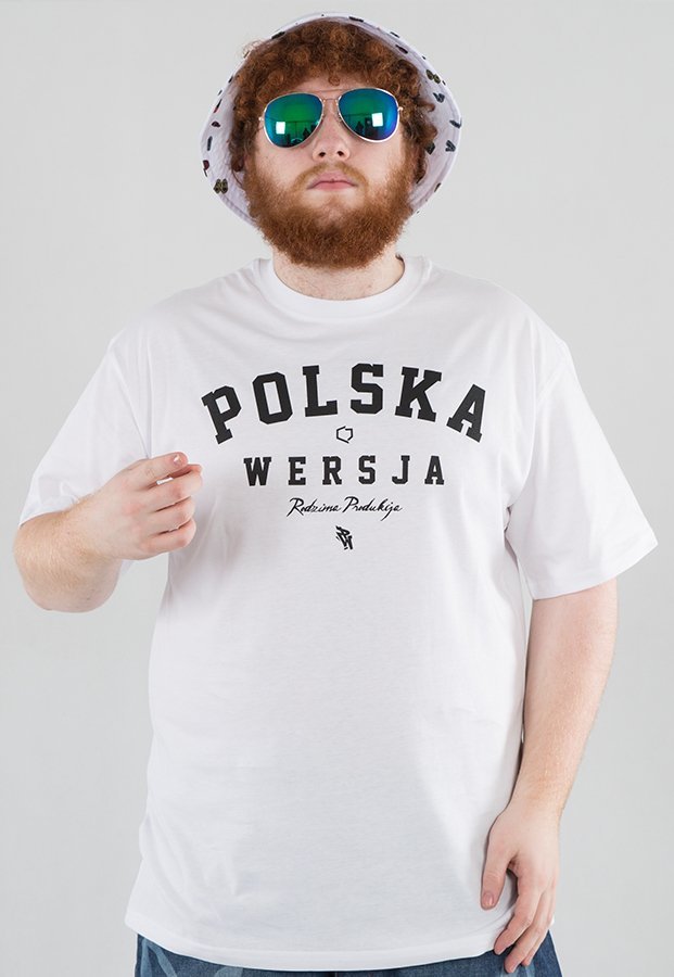 T-shirt Polska Wersja PW Rodzima Produkcja biały