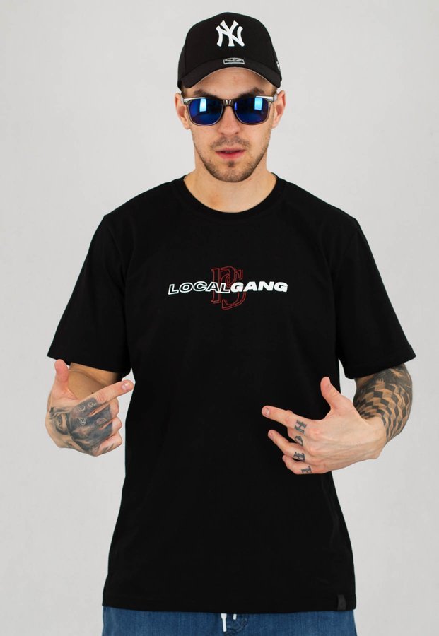T-shirt Prima Sort PS Locak Gang czarny