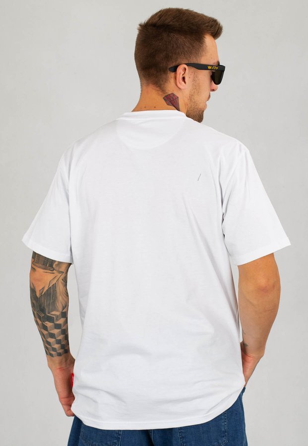 T-shirt Prosto Adeen biały