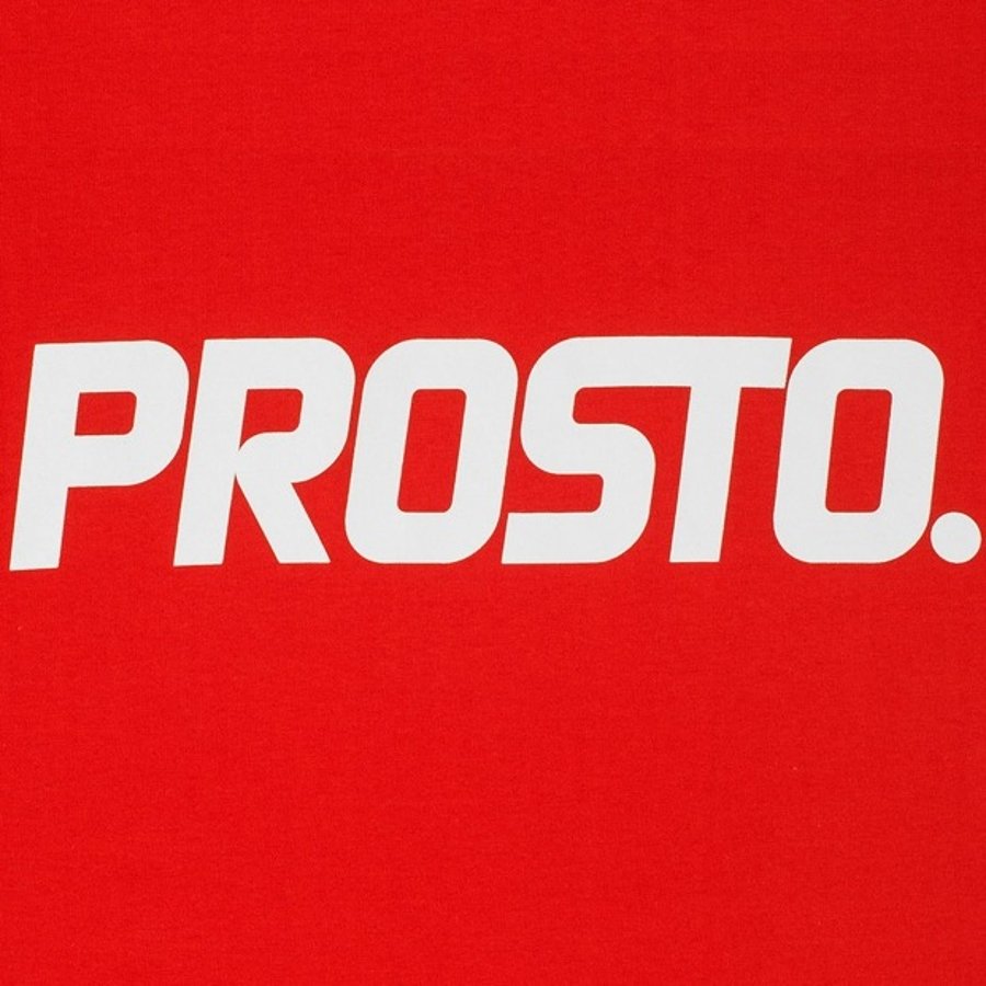 T-shirt Prosto Aero czerwony