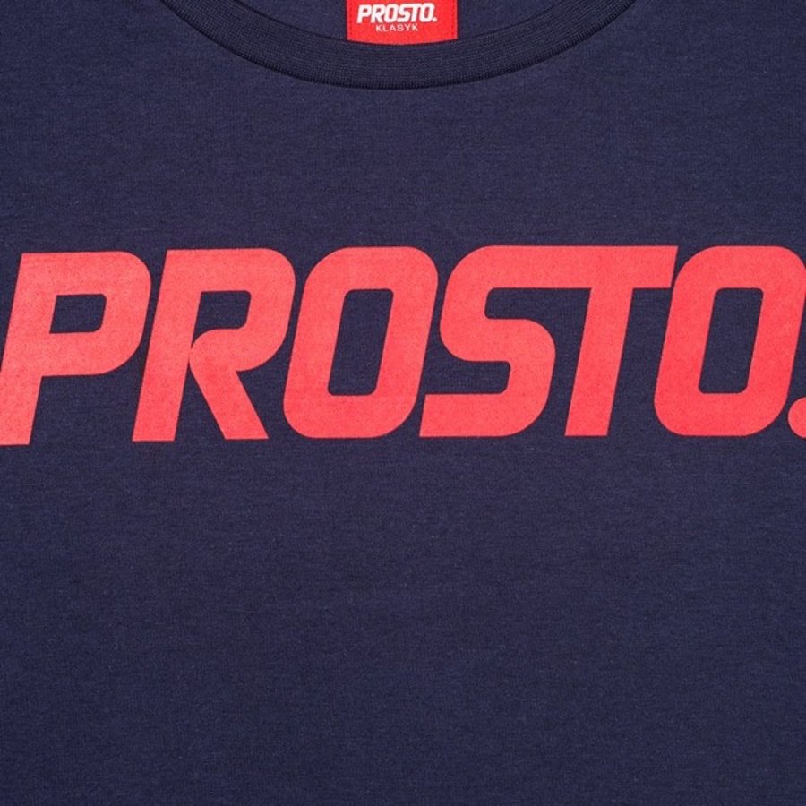 T-shirt Prosto Aero granatowy