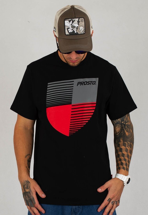 T-shirt Prosto Airsh czarny