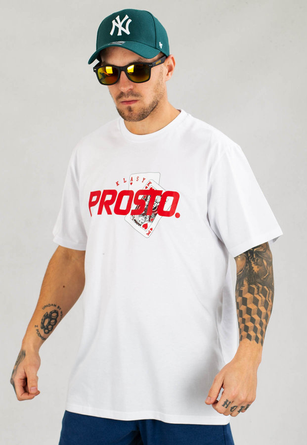 T-shirt Prosto Allin biały