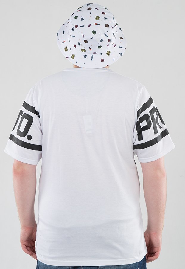 T-shirt Prosto Armed biały