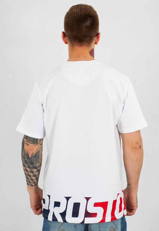 T-shirt Prosto Ash biały