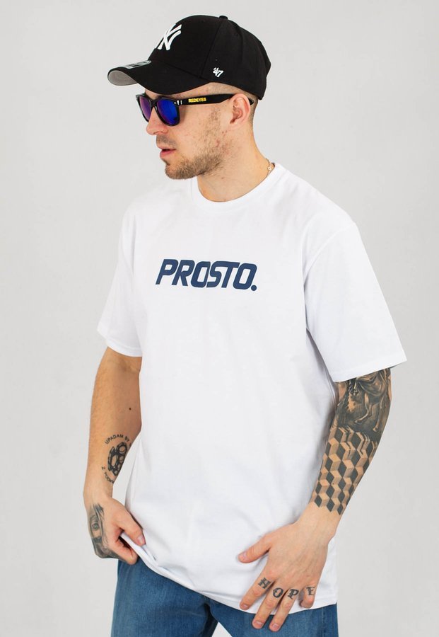 T-shirt Prosto Average biały