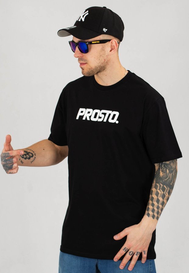 T-shirt Prosto Average czarny
