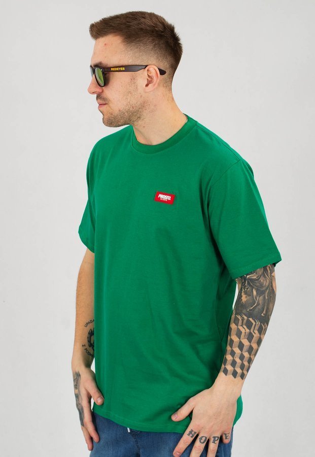 T-shirt Prosto Basic Gum zielony