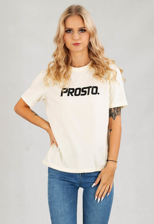 T-shirt Prosto Clasio ecri
