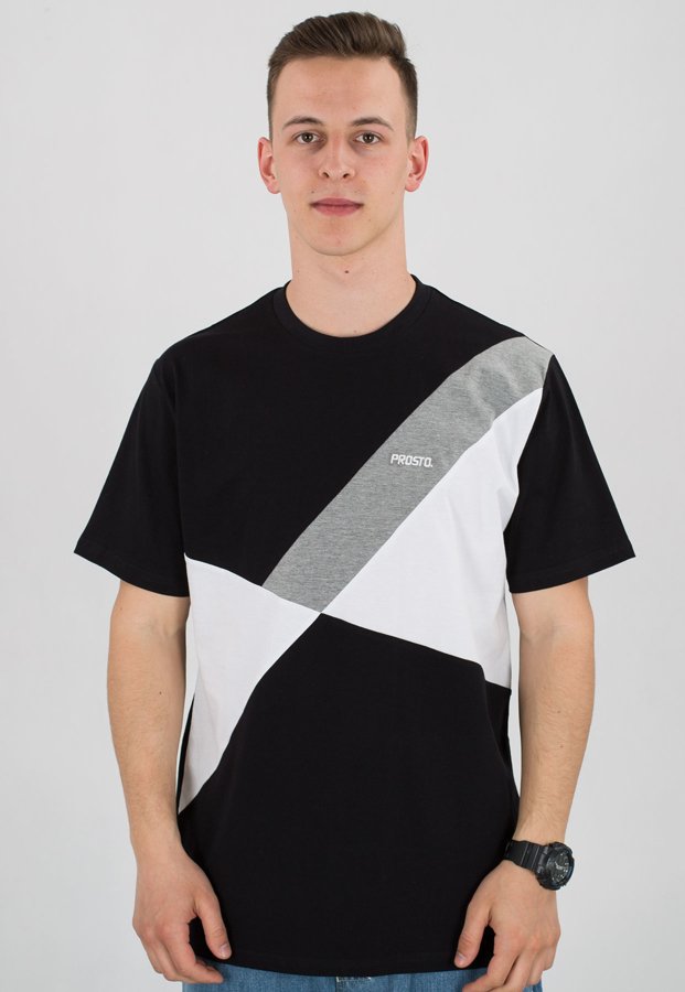 T-shirt Prosto Crosss czarny