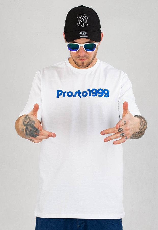 T-shirt Prosto Deco biały