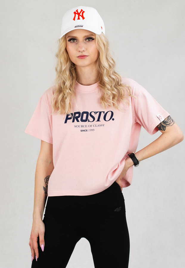 T-shirt Prosto Deny różowy