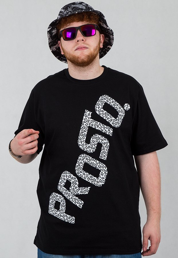T-shirt Prosto Fills czarny
