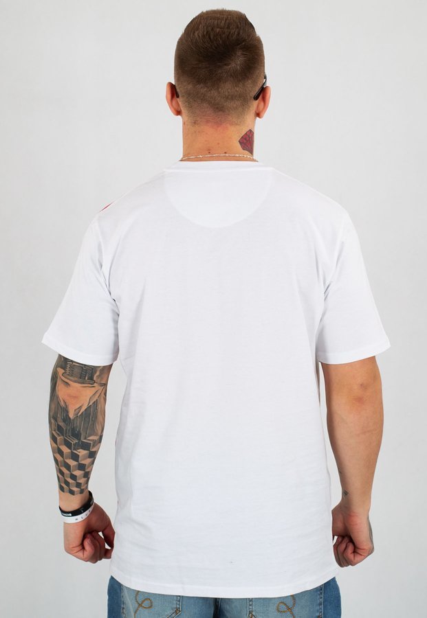 T-shirt Prosto Flank biały