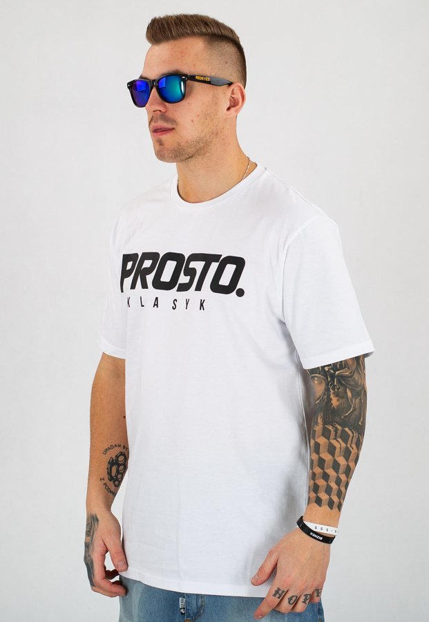 T-shirt Prosto Gazebo biały