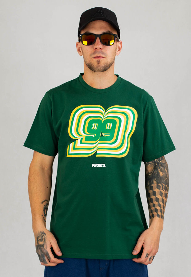 T-shirt Prosto Hipnotize ciemno zielony