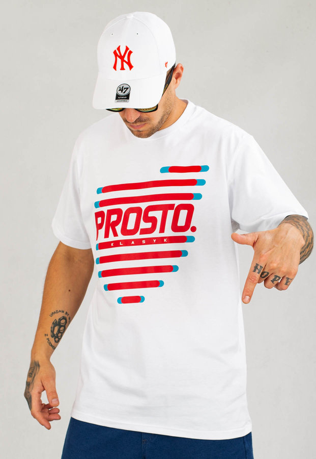 T-shirt Prosto Lighto biały