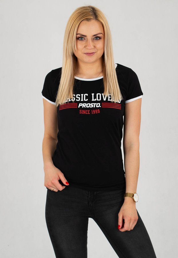 T-shirt Prosto Lovers czarny