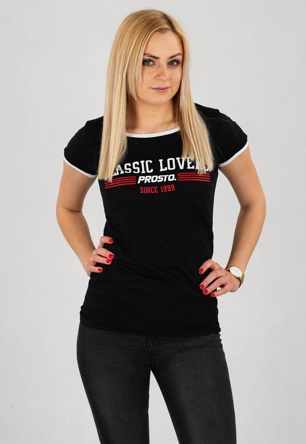 T-shirt Prosto Lovers czarny