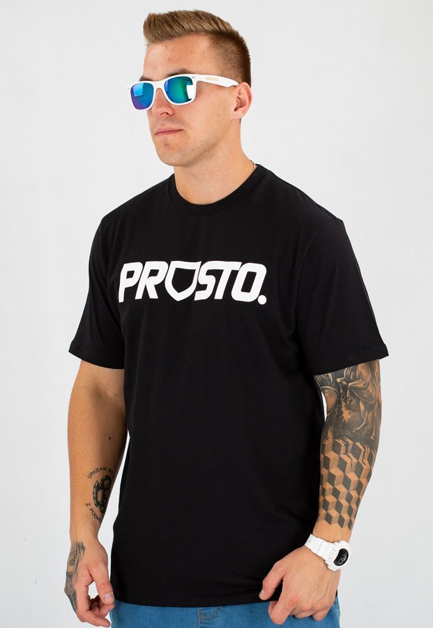 T-shirt Prosto New czarny