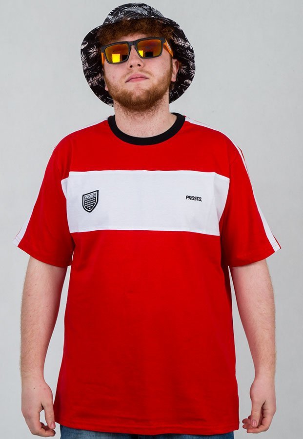 T-shirt Prosto Playoff czerwony