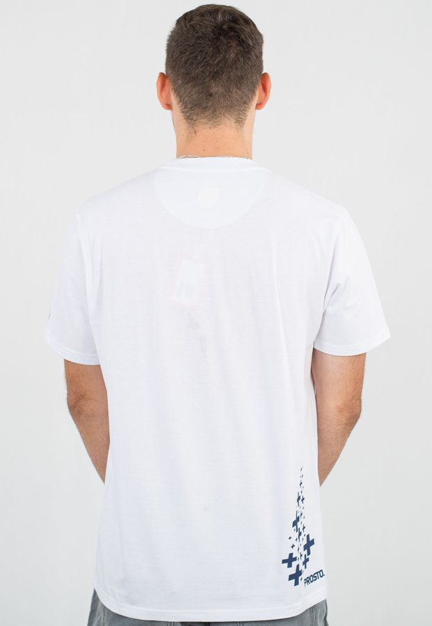 T-shirt Prosto Plusdust biały