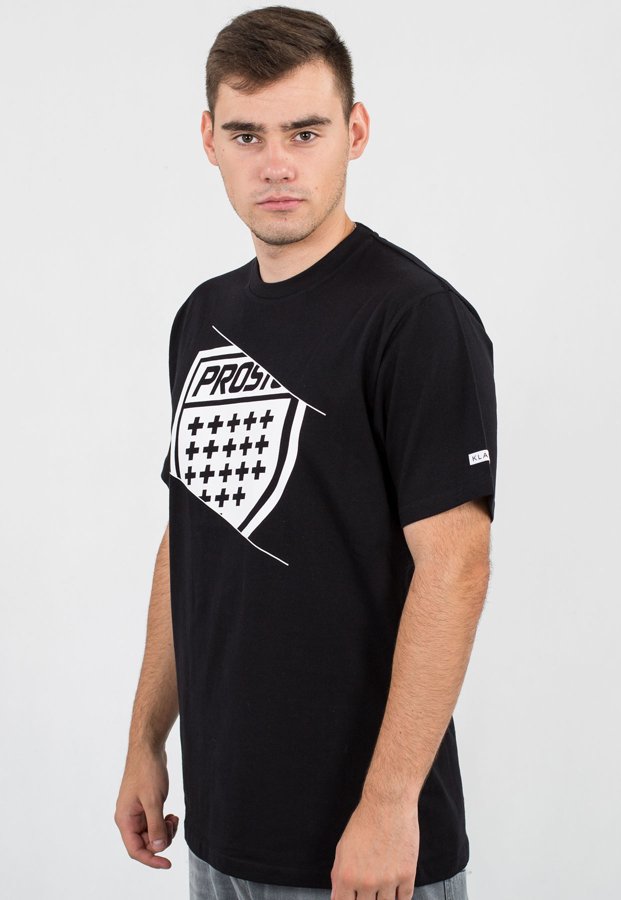 T-shirt Prosto Shield Edge czarny