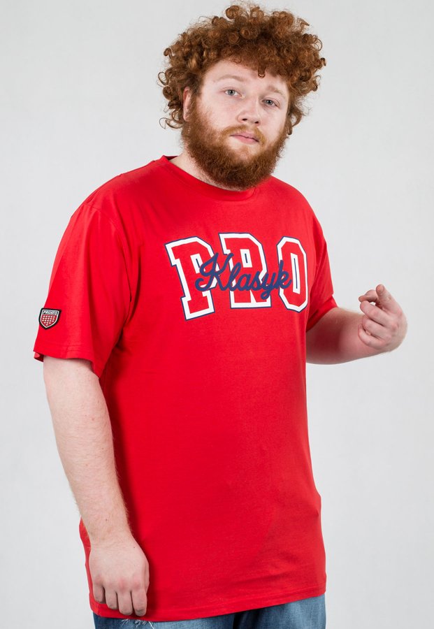 T-shirt Prosto Subscribe czerwony
