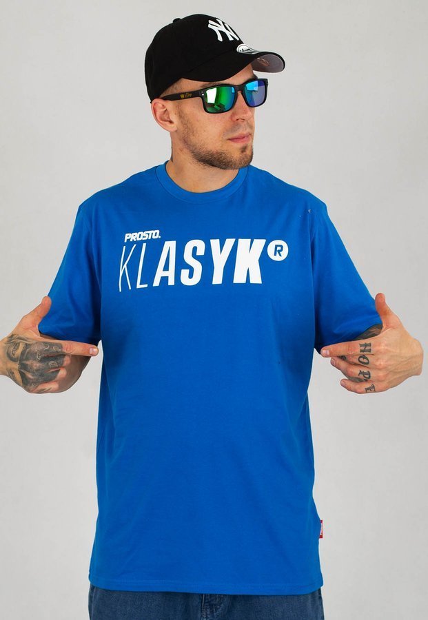 T-shirt Prosto Twig niebieski