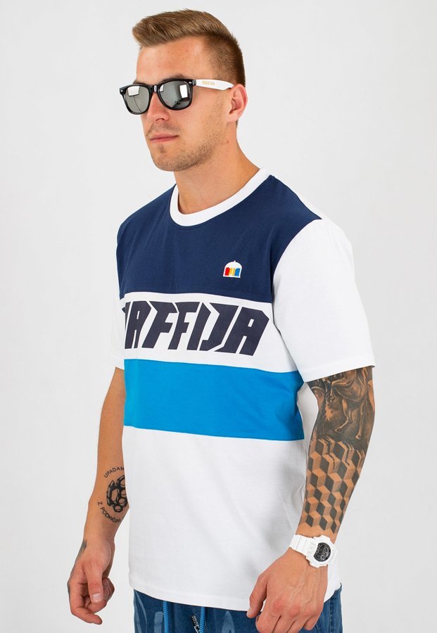 T-shirt SB Maffija Lines niebieski