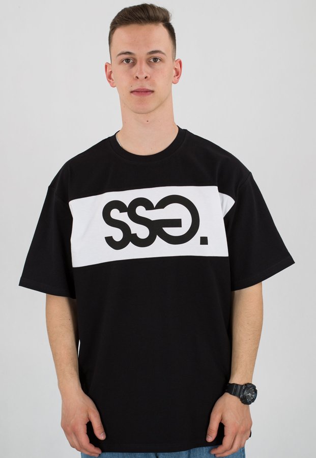 T-shirt SSG Belt czarny