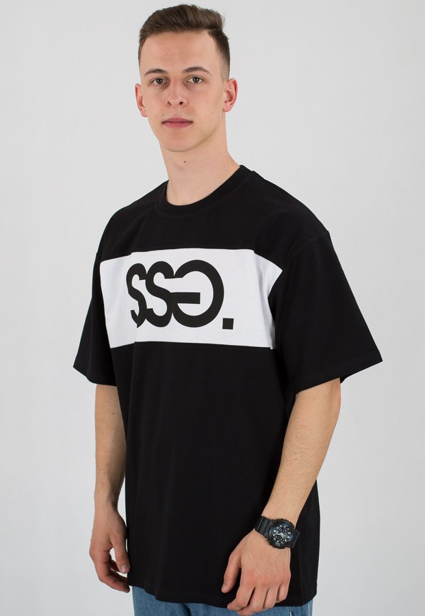 T-shirt SSG Belt czarny