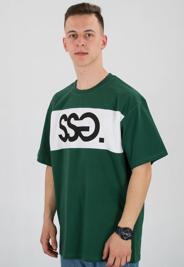 T-shirt SSG Belt zielony