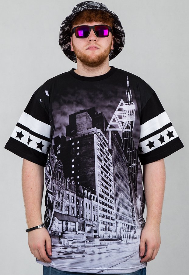 T-shirt SSG City Triangle BW czarny