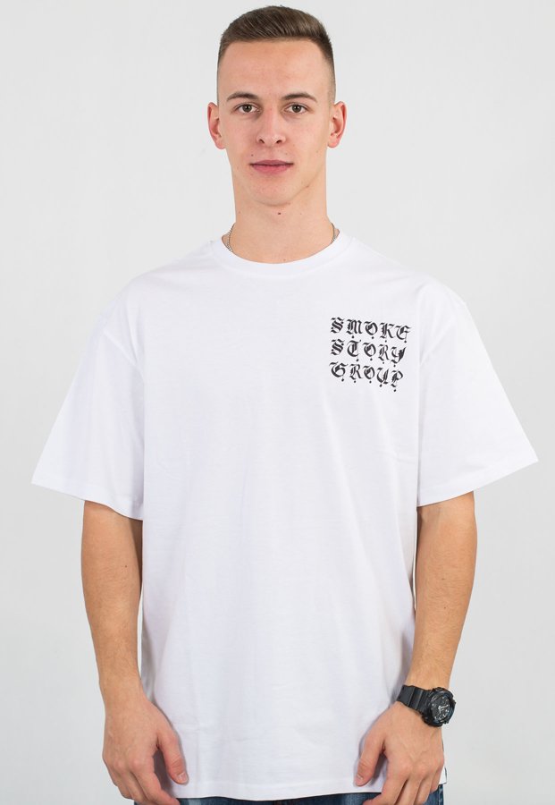 T-shirt SSG Double Street biały