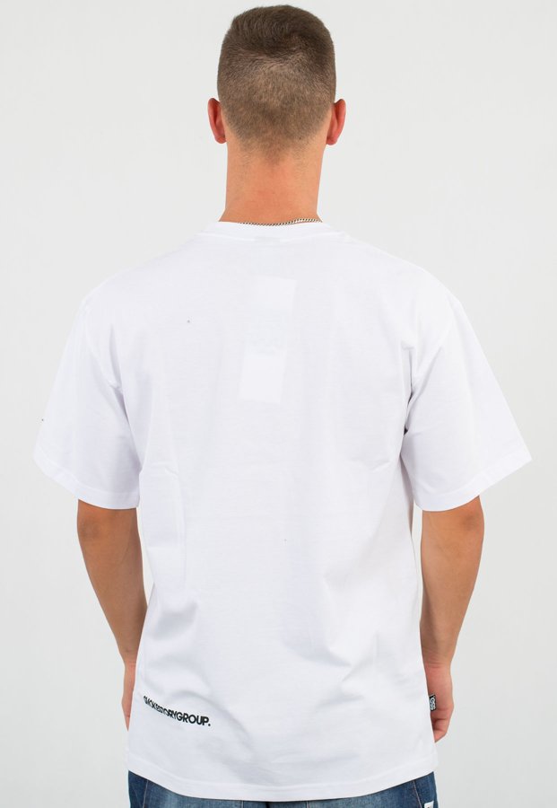 T-shirt SSG Fly Moro biały