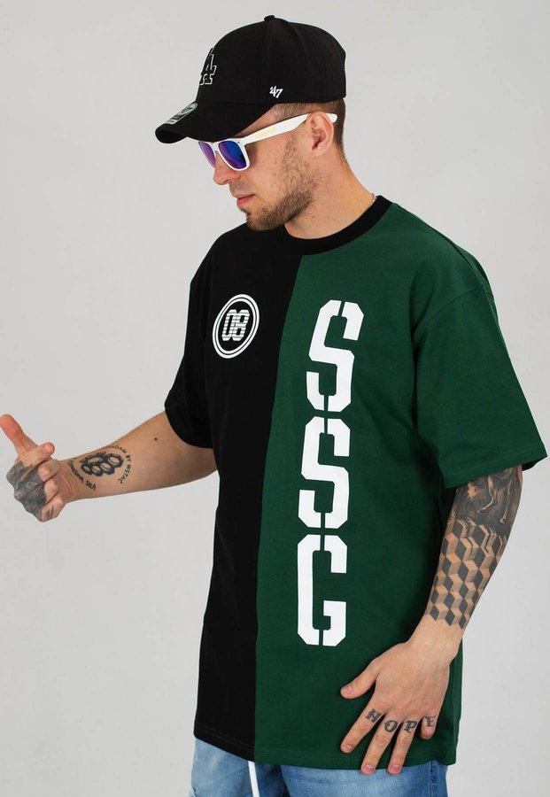 T-shirt SSG Horizontal zielony