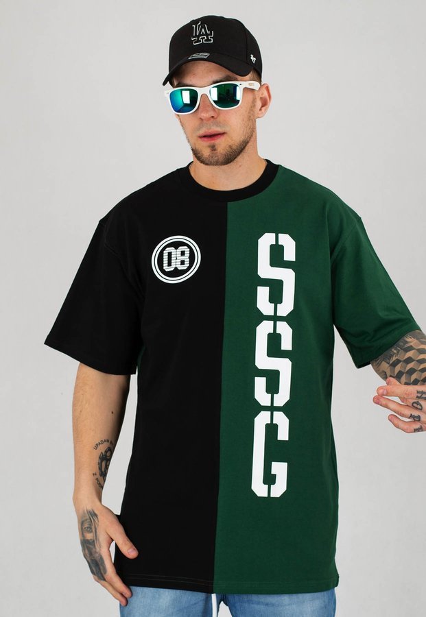 T-shirt SSG Horizontal zielony