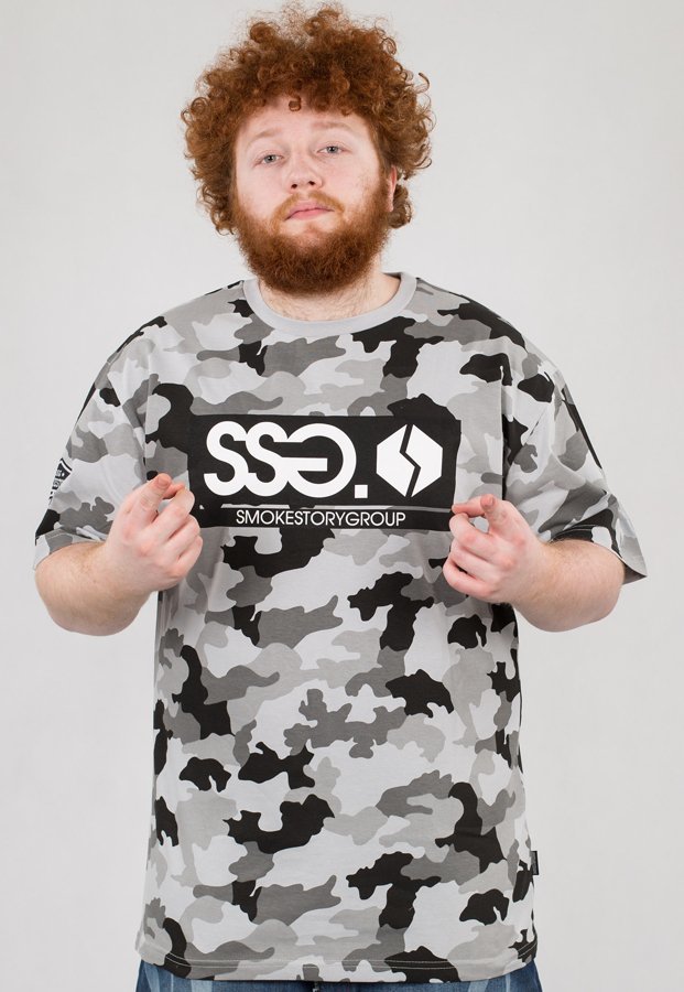 T-shirt SSG Premium Moro szary
