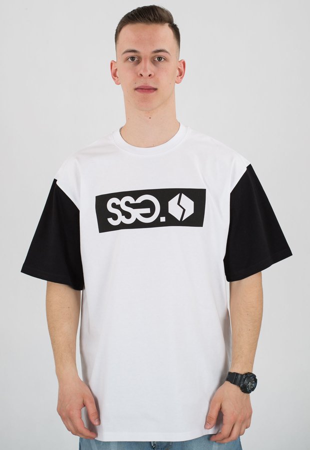 T-shirt SSG Sleeve SSG Logo biały