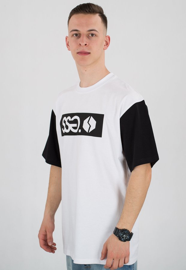 T-shirt SSG Sleeve SSG Logo biały