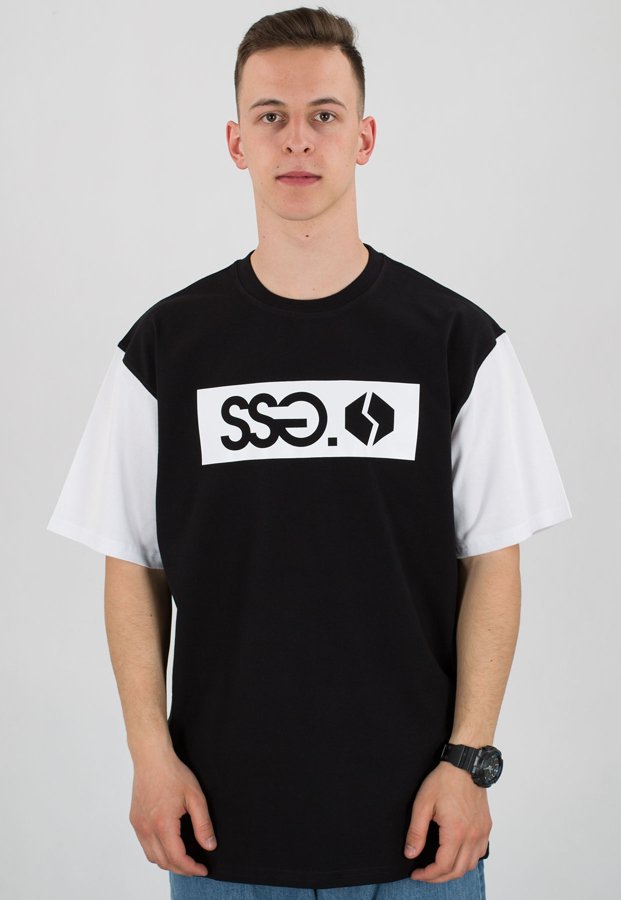T-shirt SSG Sleeve SSG Logo czarny