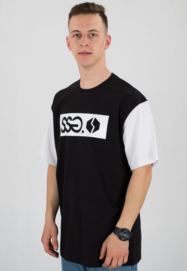 T-shirt SSG Sleeve SSG Logo czarny