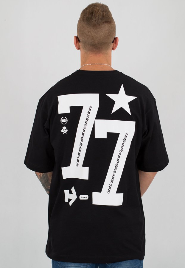 T-shirt Stoprocent Baggy 77 czarny
